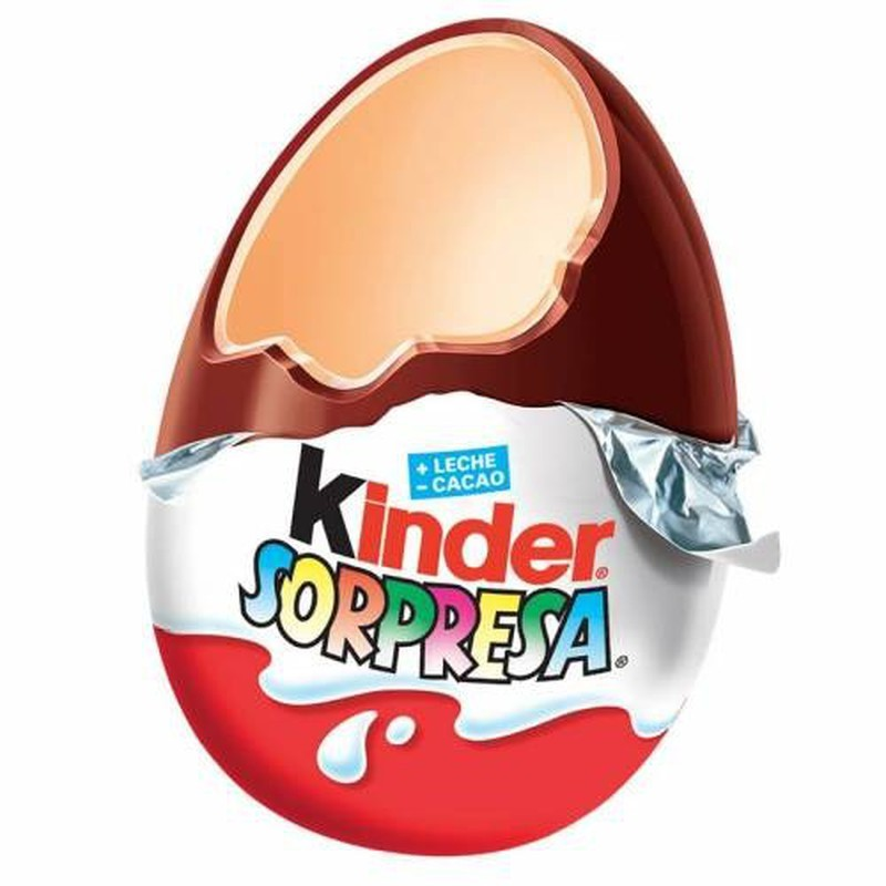 Huevos de chocolate kinder sorpresa 36u.